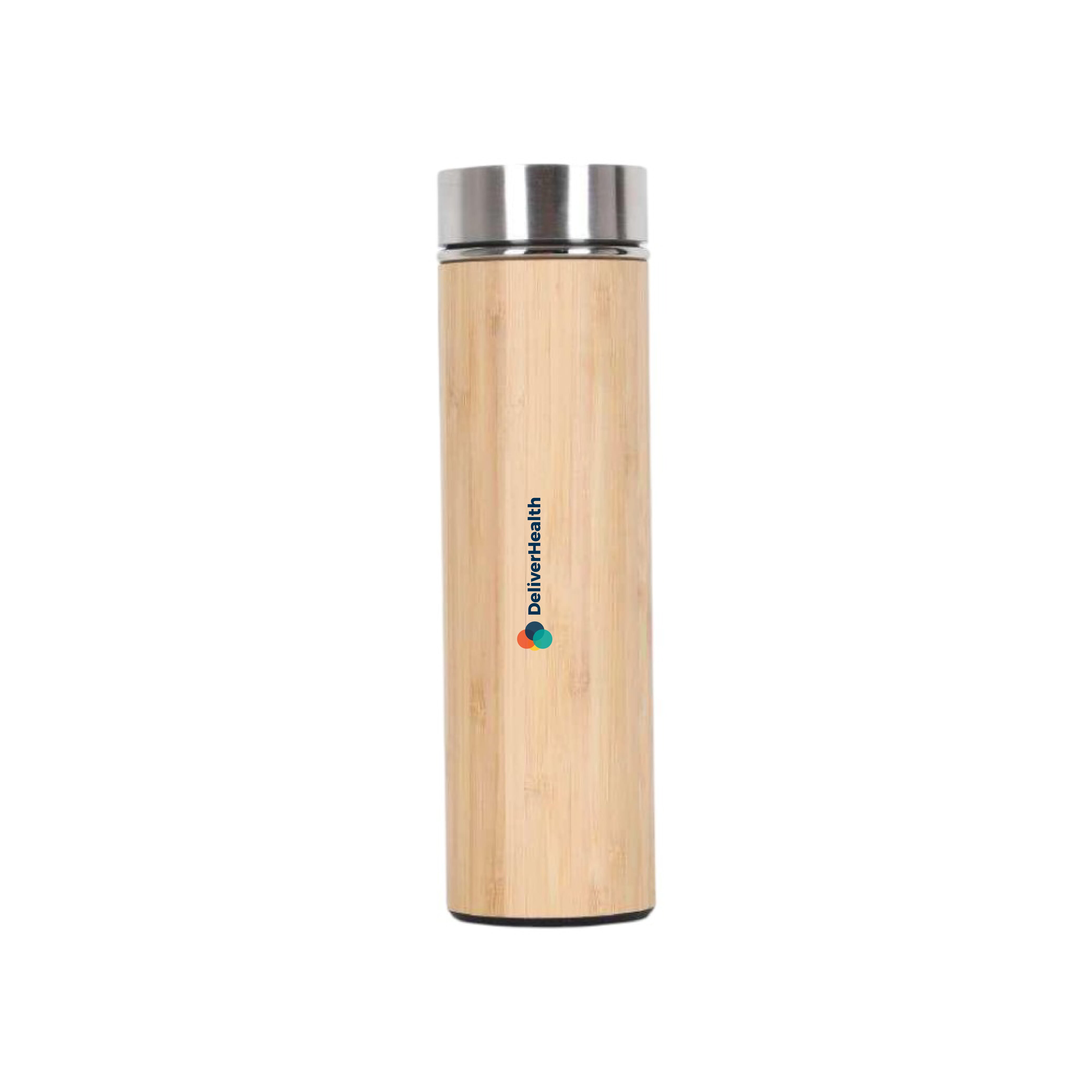 Bamboo Flask Natural Brown- 450 ML